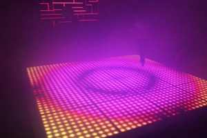 LED Dance Floor at Tokio on hire